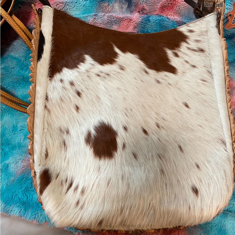 American darling shoulder bag with sunflowers brand new